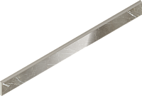 Плинтус Стелларис Тусканиа Грэй Люкс полир 7,2x80 9 мм арт. 610130007477