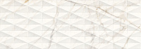 Плитка Allmarble Wall Golden White Struttura Pav Satin 3D мат, 40x120 8 мм, арт. M6TK