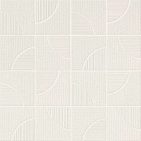 Мозаика Aplomb White Mosaico Arch мат 32x32 арт. A6SK
