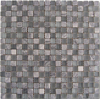 Мозаика Mosaico Grey-Glass глянц, 29,3x29,3 8 мм, арт. 185024