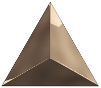Декор Traingle Level Copper Glossy полир, 15x17, арт. 218361