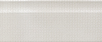 Бордюр Zocalo Toussete White мат, 12,5x30