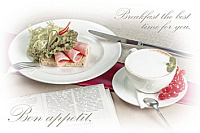 Декор Breakfast D2D137 20х30 глянц, 20x30