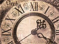 Панно Clock P2-2D176 из 2-х шт глянц, 30x40