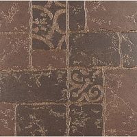 Керамогранит Бастион 4 коричневый мат 40x40 7 мм