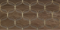 Декор Ethereal Gold коричневый глянц, 30x60 9 мм, арт. K082266