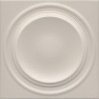 Декор Аква Альта 2 белый структура мат 20x20 9,5 мм арт. OBE001