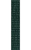Бордюр Левада зеленый темный глянцевый глянц, 7,1x40 9 мм, арт. LSB001