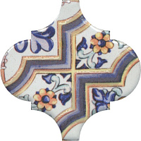 OP/A161/65000 Арабески Майолика орнамент. Декор (6,5x6,5)