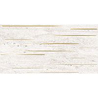 Декор Трентино D1 узор бежевый мат 30x60 10 мм