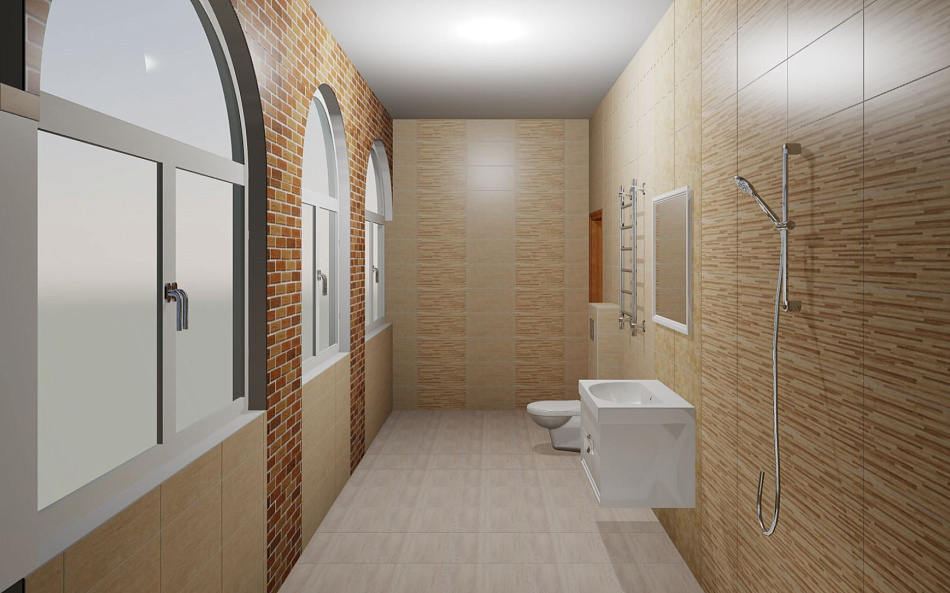 Готовый интерьер к коллекции ALTACERA Wood (~30 000 ₽)