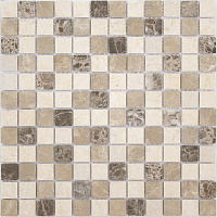 Мозаика Pietra Mix 1 MAT 23x23x4 PET мат, 29,8x29,8 4 мм