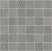 Декор Про Дабл серый темный мозаичный мат, 30x30 9 мм, арт. DD201020\MM