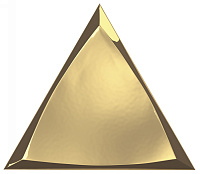 Декор Traingle Channel Gold Glossy мат, 15x17, арт. 218368