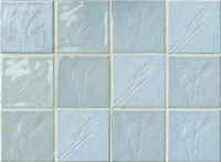 Декор Inserto Chiaia Azzurro, 10x10