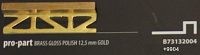 Бордюр Pro-part laton Pul.Brill.11 mm Oro лап, 1,25x25, арт. B73132003