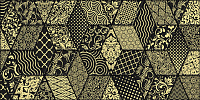 Декор Tabu Bomond чёрный, 30x60 8,5 мм