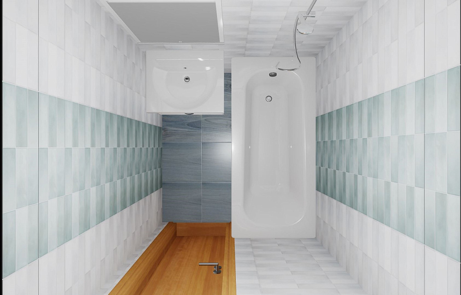 Готовый интерьер к коллекции Alma Ceramica Style (~50 000 ₽)
