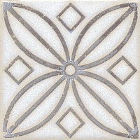 Вставка Амальфи орнамент коричневый STG\A402\1266 (9,9x9,9)