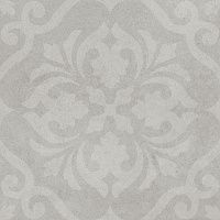 Декор Монсеррат серый светлый матовый обрезной мат, 60x60 9 мм, арт. SBD065\SG647520