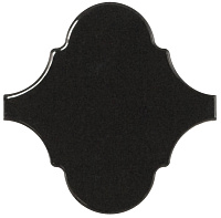 Плитка Scale Wall Alhambra Black глянц, 12x12 9 мм