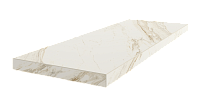 Угловая Ступень Правая ТРЕВИ УАЙТ мат, 33x90 9 мм, арт. 620070001939