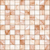 Мозаика Орнелла коричневая глянц, 30x30, арт. 5032-0201