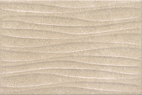 Плитка Золотой пляж темный беж структура, 20x30, арт. 8274
