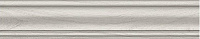 Плинтус Монтиони белый матовый мат, 8x39,6 15,5 мм, арт. SG5268/BTG