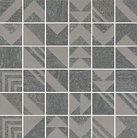 Декор Про Нордик антрацит мозаичный мат, 30x30 11 мм, арт. SBM014/DD2040