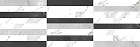 Декор Monti мозаичный микс, 20x60 8 мм, арт. MM60150