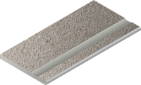 Борт Грэй С Выемкой Закруглён мат 30x60 20 мм арт. 620090001027