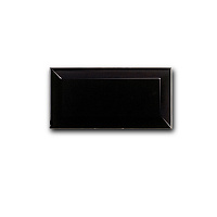Плитка Black глянц, 7,5x15, арт. 12736