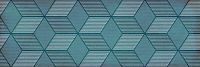Парижанка Гексагон бирюзовый 1664-0185. Декор (20x60)