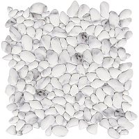 Мозаика Boulder Carrara мат, 30,5x30,5 6 мм, арт. L244009661