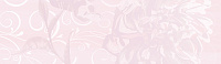 Декор Dec. Flower Pink B глянц, 29x100