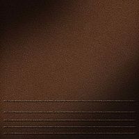 Ступень клинкерная Амстердам Шейд коричнево-черный мат 29,8x29,8 8 мм