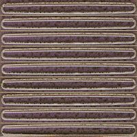 Декор чипсет Далия фиолетовый глянц 20x20 9,5 мм арт. KMD2SOB005BN