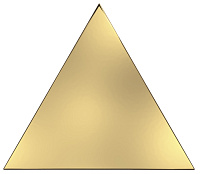Декор Traingle Layer Gold Glossy полир, 15x17, арт. 218356