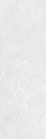 Плитка Braga White Hexagon Rett глянц, 25x75 9 мм