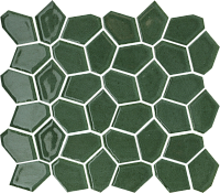 Мозаика Авангард эмеральд Спектрум мат 29,2x33,2 9 мм арт. 600110001121