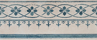 CD672S Stencil Aqua. Настенная плитка (30,5x72,5)