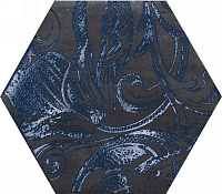 Декор Esagona Fuoridamasco Blu S/6, 24x27,7, арт. 1073735