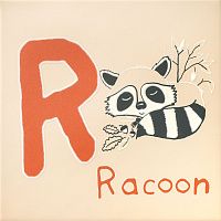 Декор Зоопарк "R" матовый мат, 20x20 6,9 мм, арт. OS/A234/5011