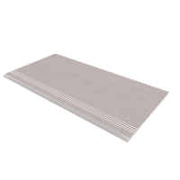 Ступень Grey Steptrade LF01 с насечками мат 30x60 арт. 30066