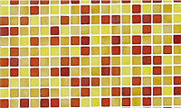 Мозаика Rojo - часть4 с чипом 2,5x2,5, 31,3x49,5
