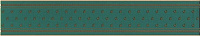 Бордюр Фонтанка зелёный, 7,2x40 8 мм, арт. NT/B170/15074
