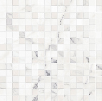 M8H3 Allmarble Wall Statuario Mosaico Lux. Мозаика (40x40)