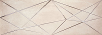 Декор DEC ZIG ZAG ROSE глянц, 30x90, арт. 78797894