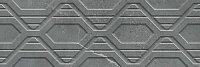 Керамогранит Rev Dubai R90 oxo graphite глянц, 30x90
